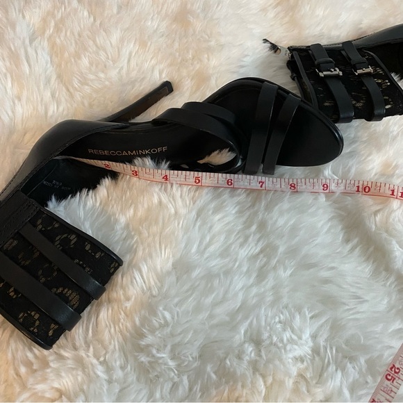 Rebecca Minkoff Black Sexy Shoes Size 6.5 - Picture 11 of 11